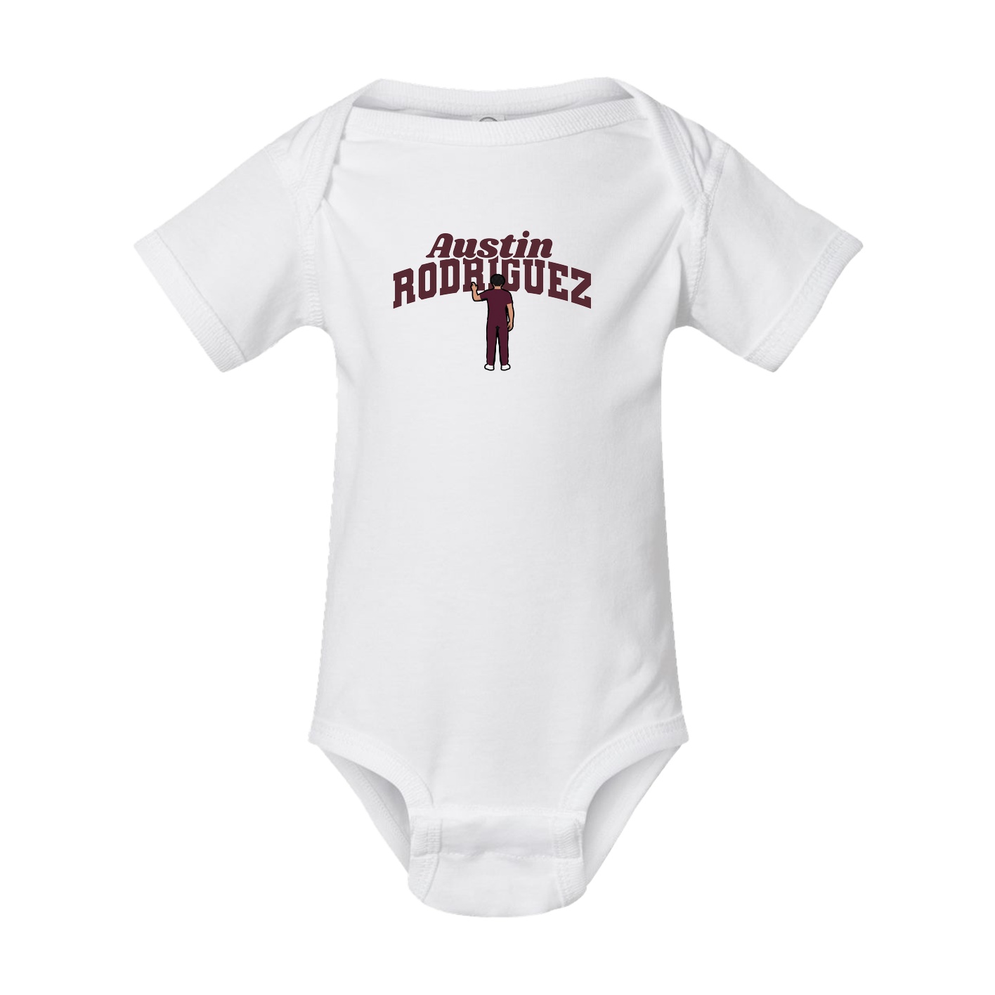 Baby Onesie — Signature Arch in White