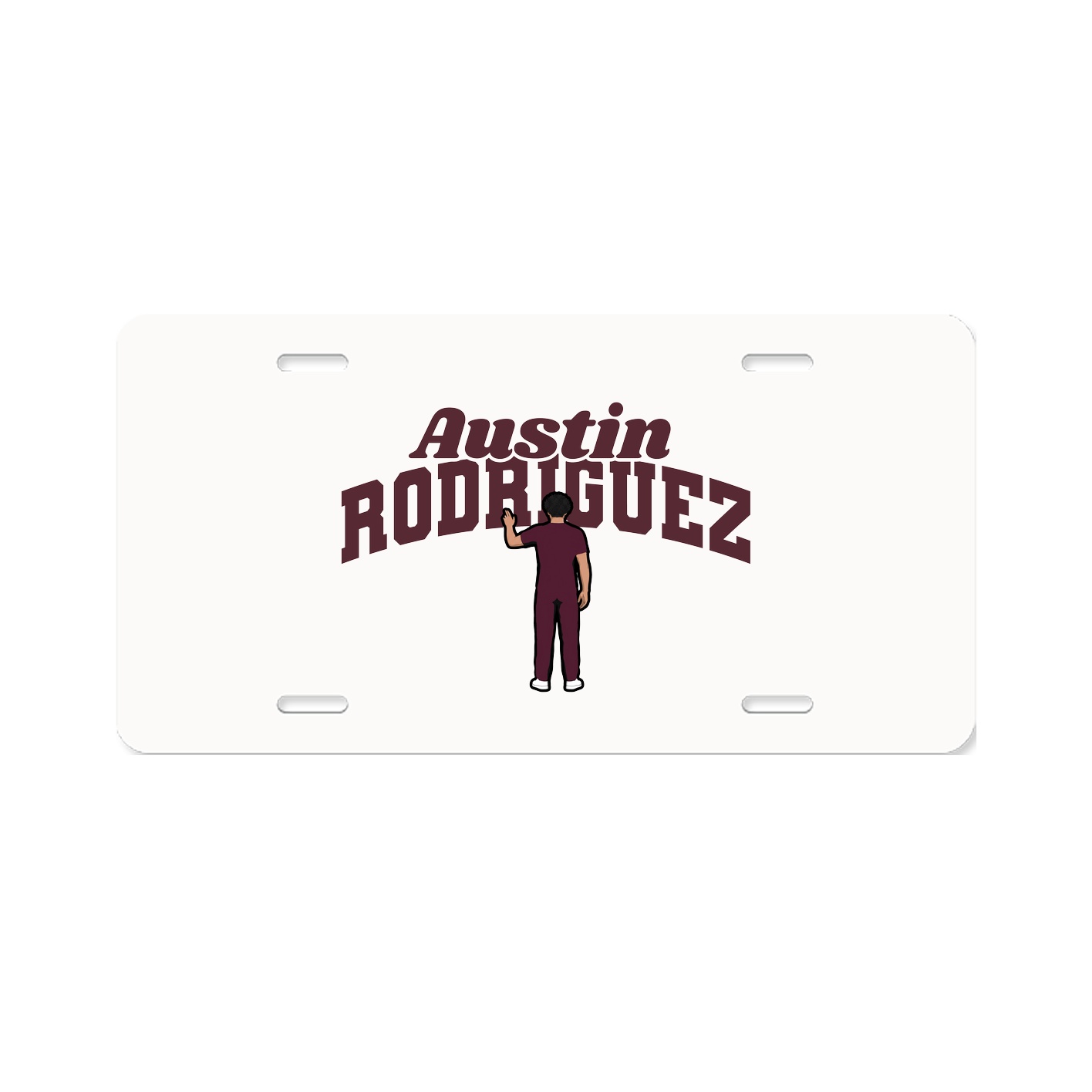 License Plate — Signature Arch in Classic