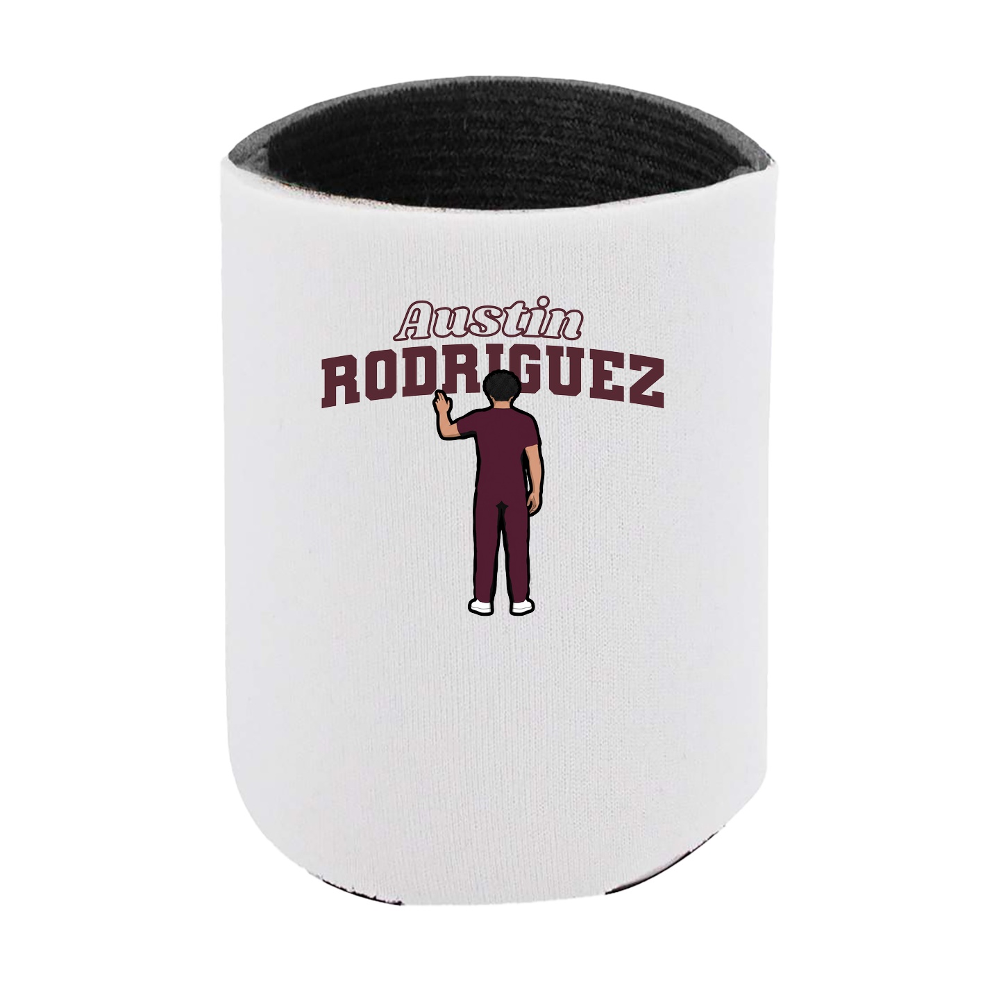 Can Holder — Name Arch in White