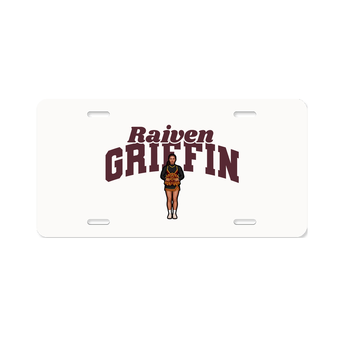 License Plate — Signature Arch in Classic