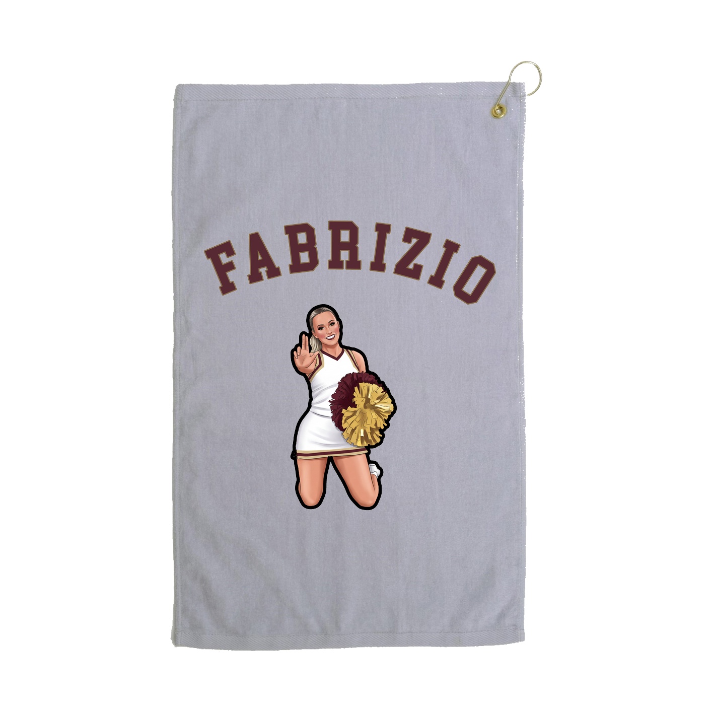 Golf Towel — Shirsey Arch in Grey
