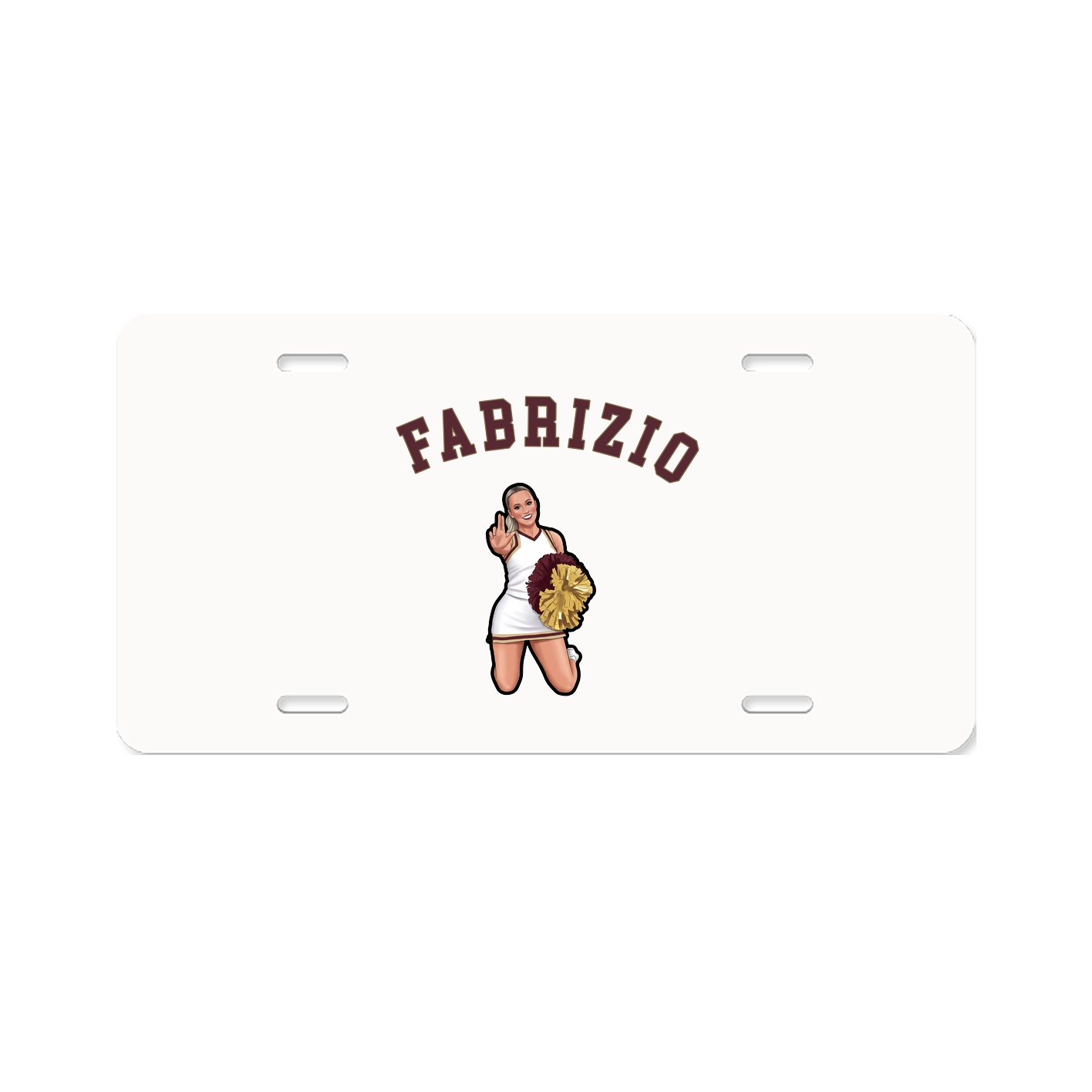 License Plate — Shirsey Arch in Classic
