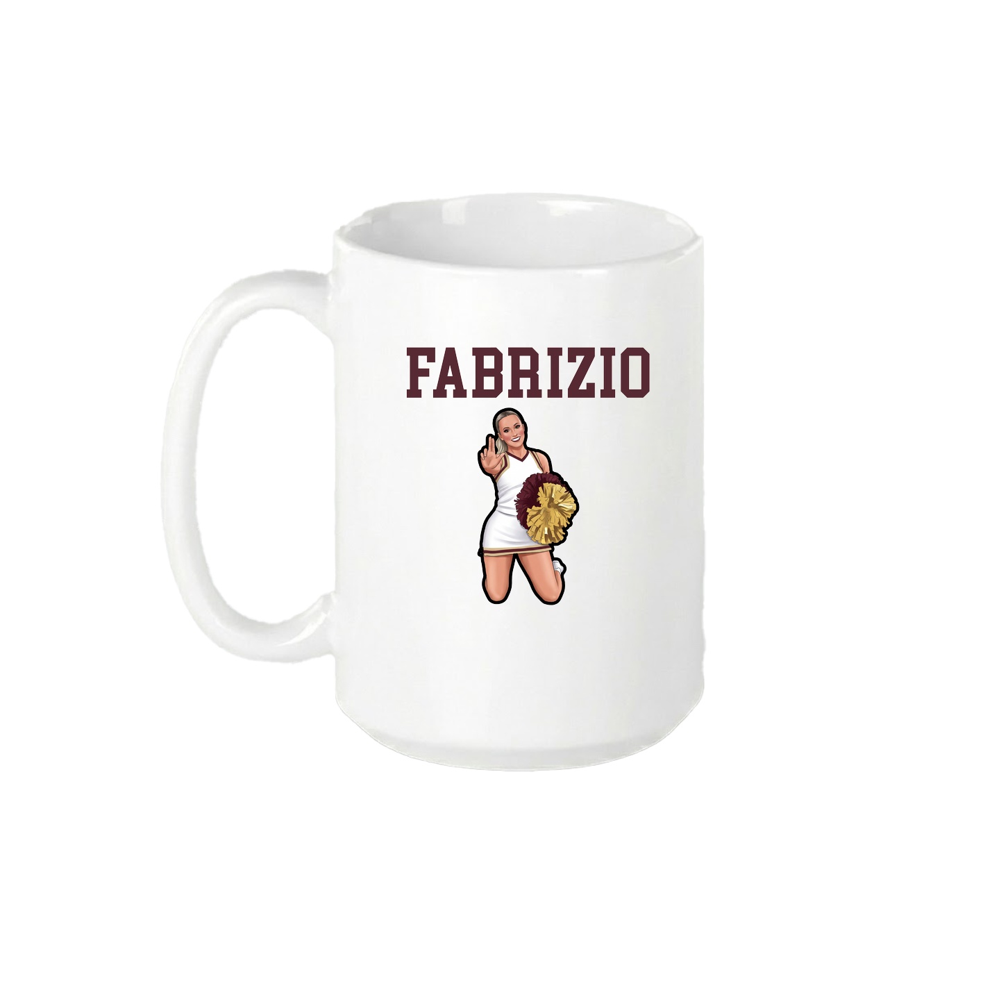 15oz Coffee Mug — Shirsey in White