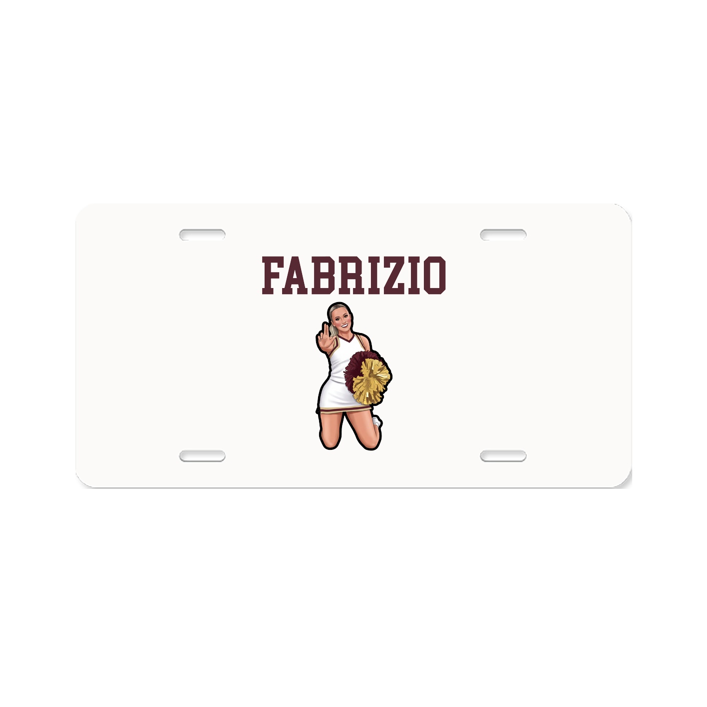 License Plate — Shirsey in Classic