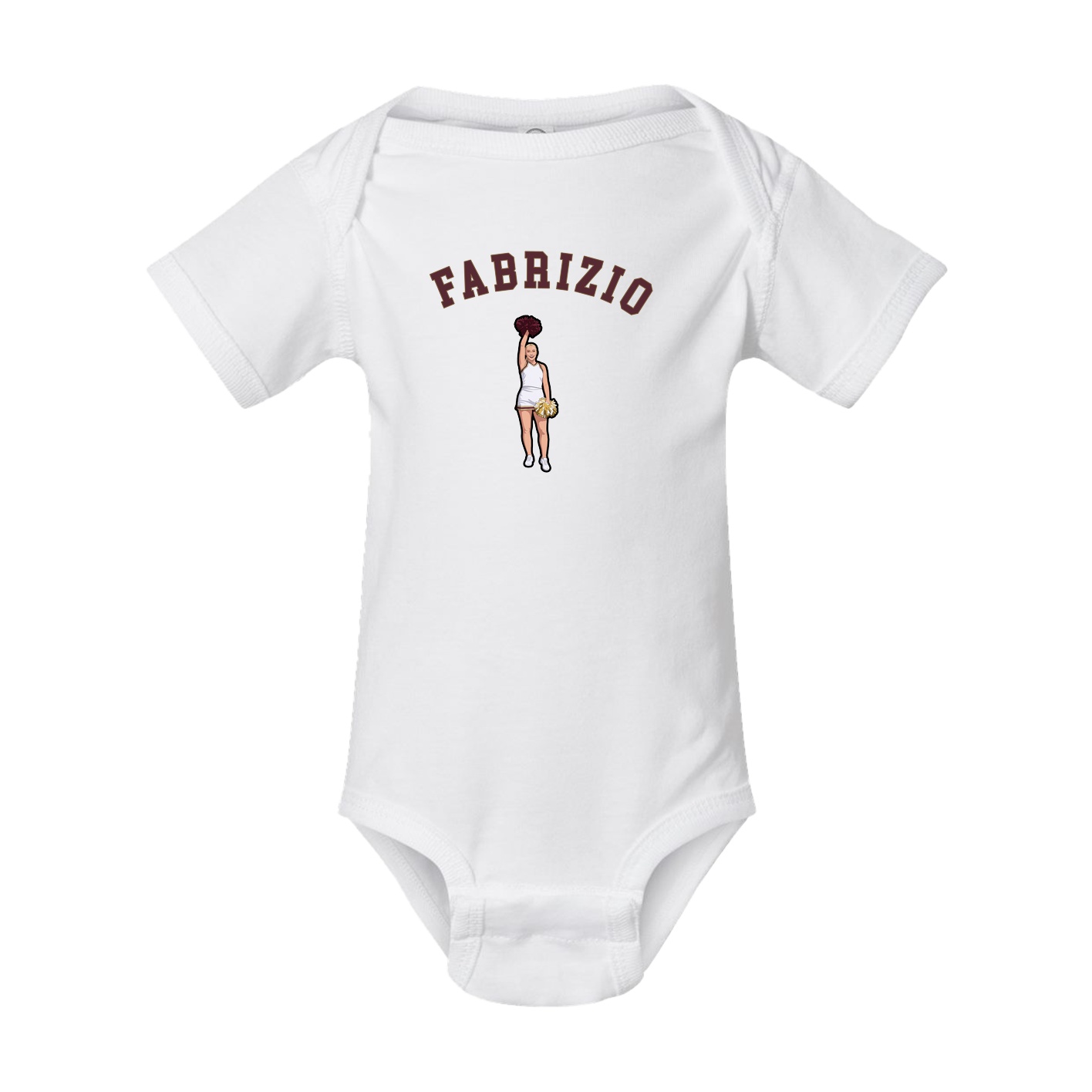 Baby Onesie — Shirsey Arch in White