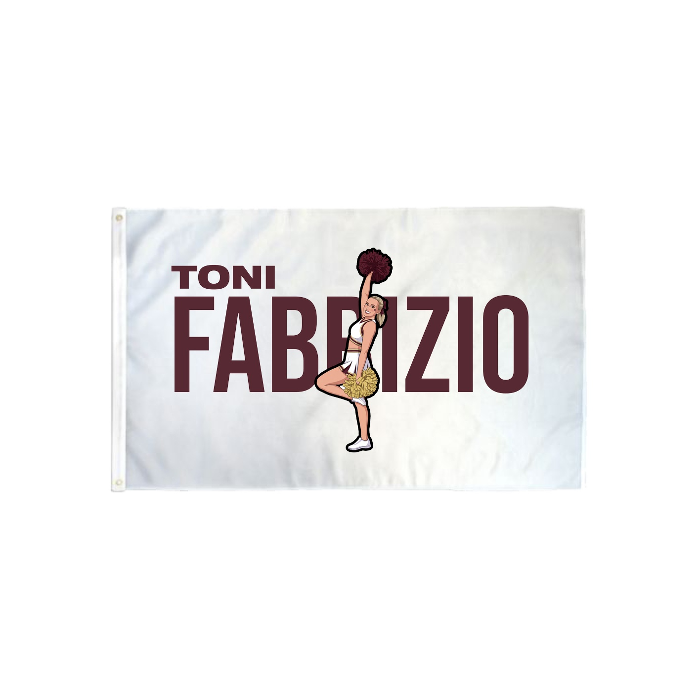 3x5 Flag — Player Name in Classic