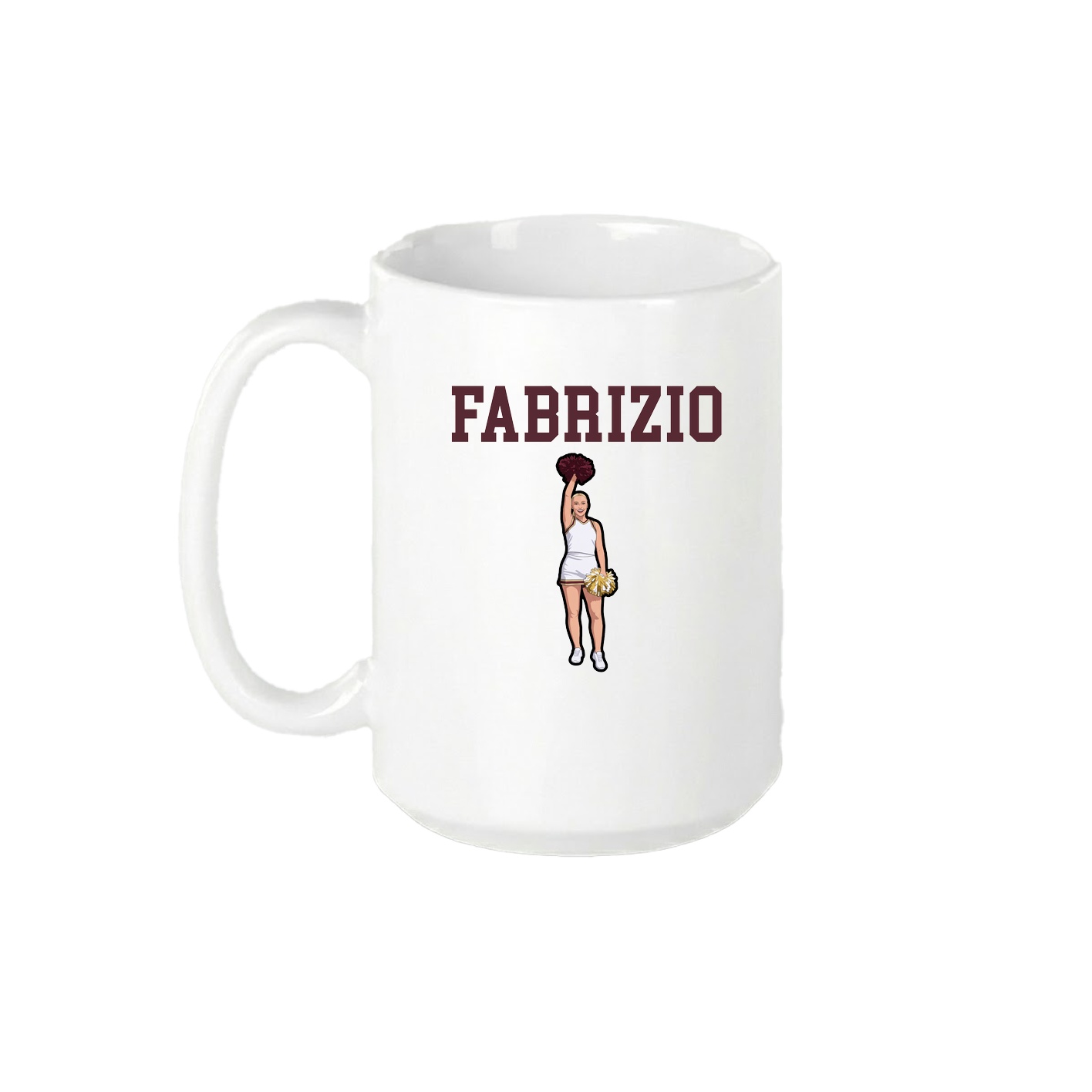 15oz Coffee Mug — Shirsey in White