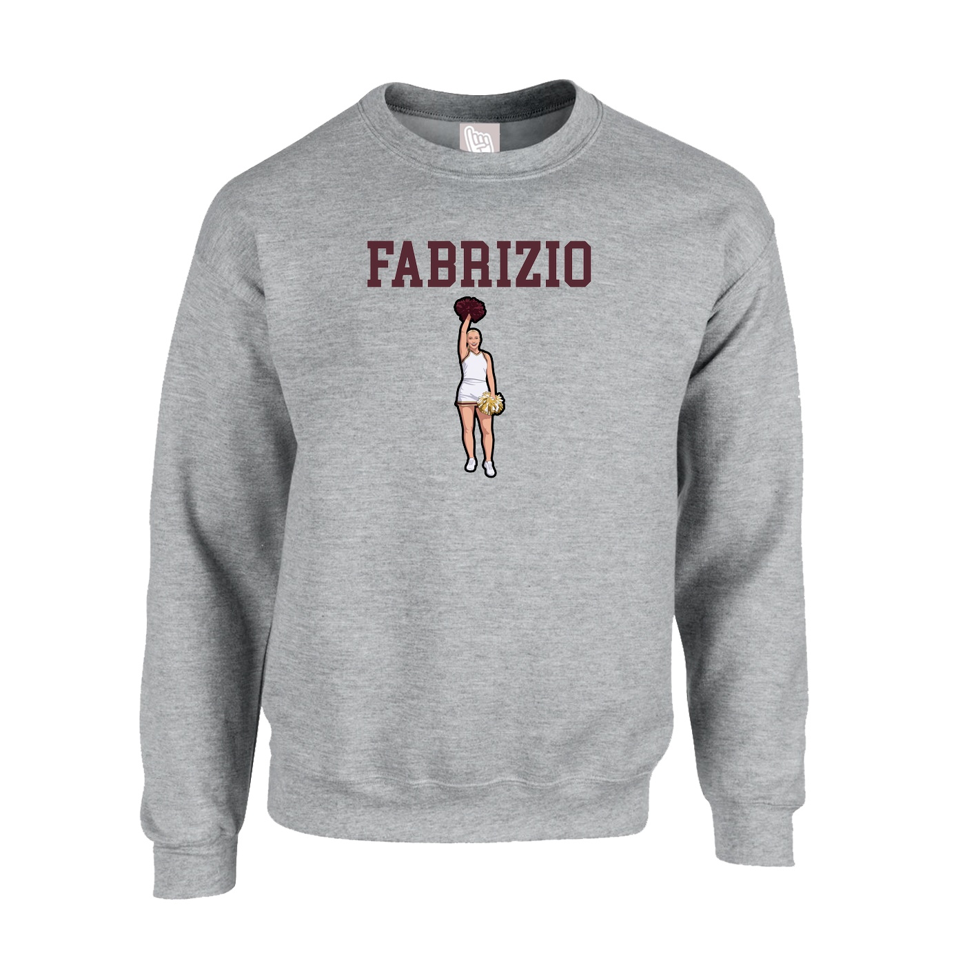 Fleece Crew — Shirsey in Grey