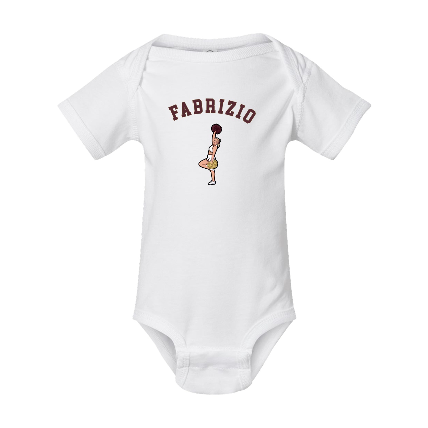Baby Onesie — Shirsey Arch in White