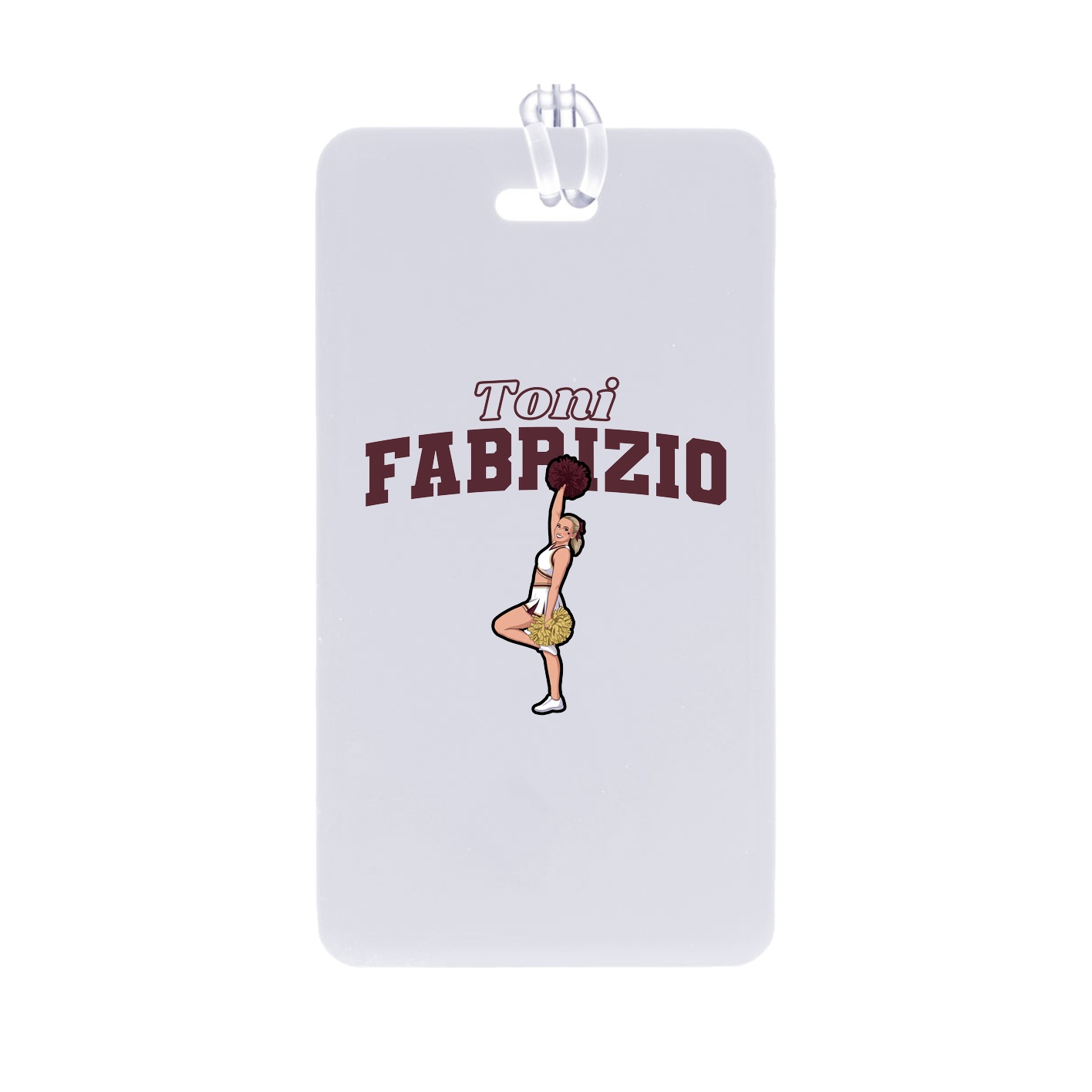 Bag Tag — Name Arch in Classic