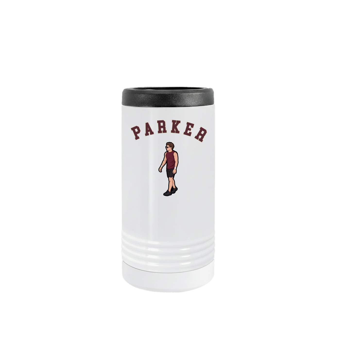 Slim Beverage Holder — Shirsey Arch in White