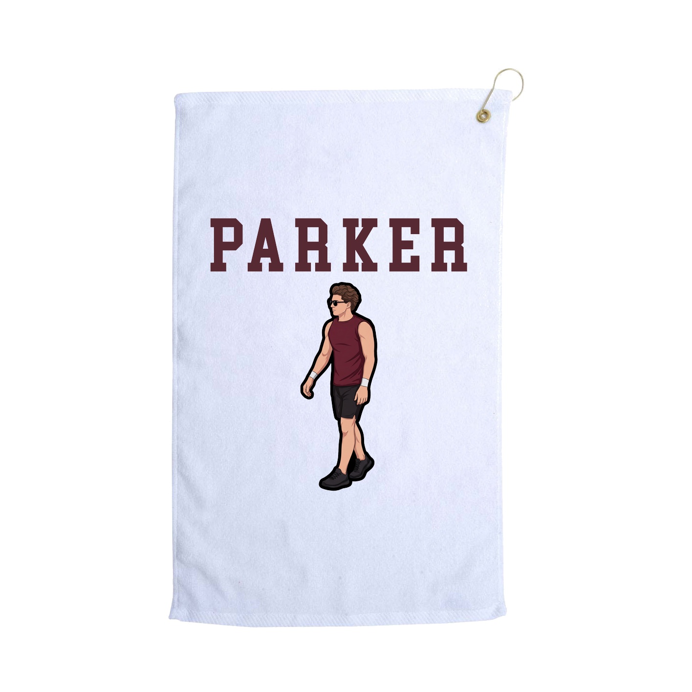 Golf Towel — Shirsey in White