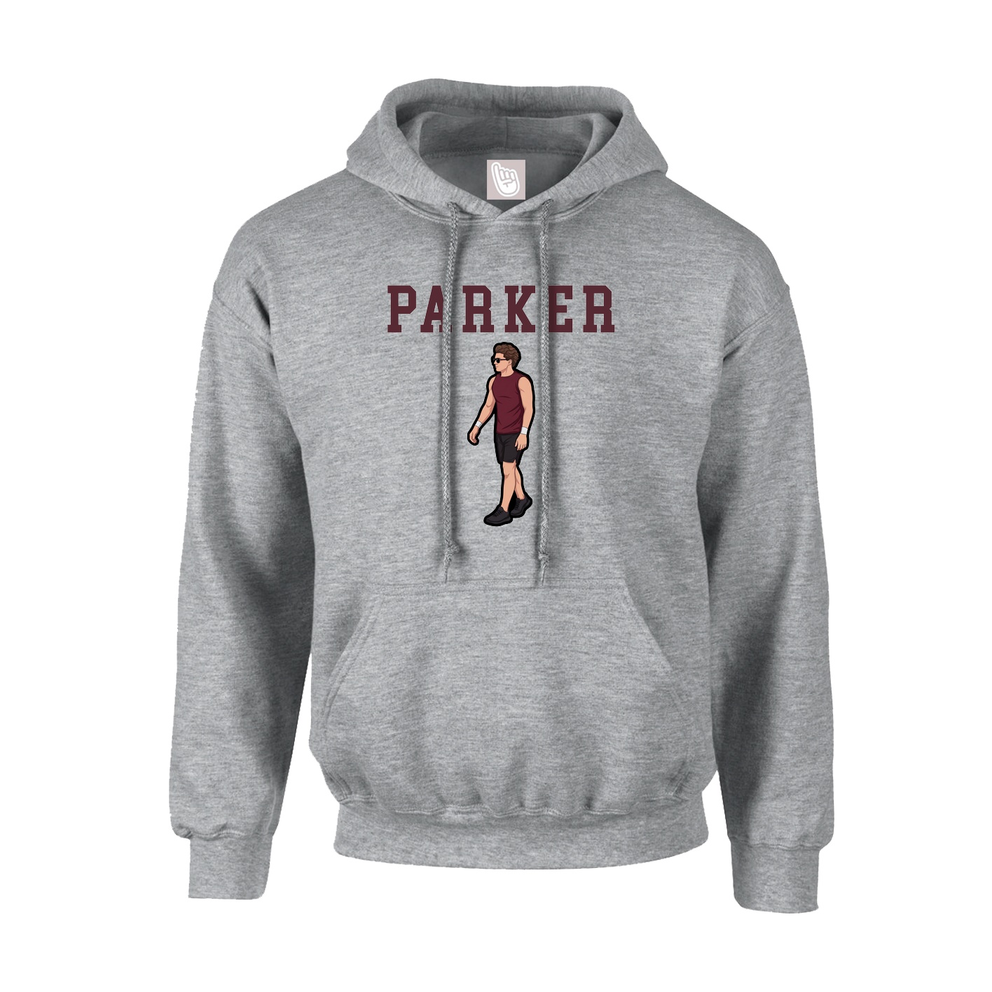 Hoodie — Shirsey in Grey