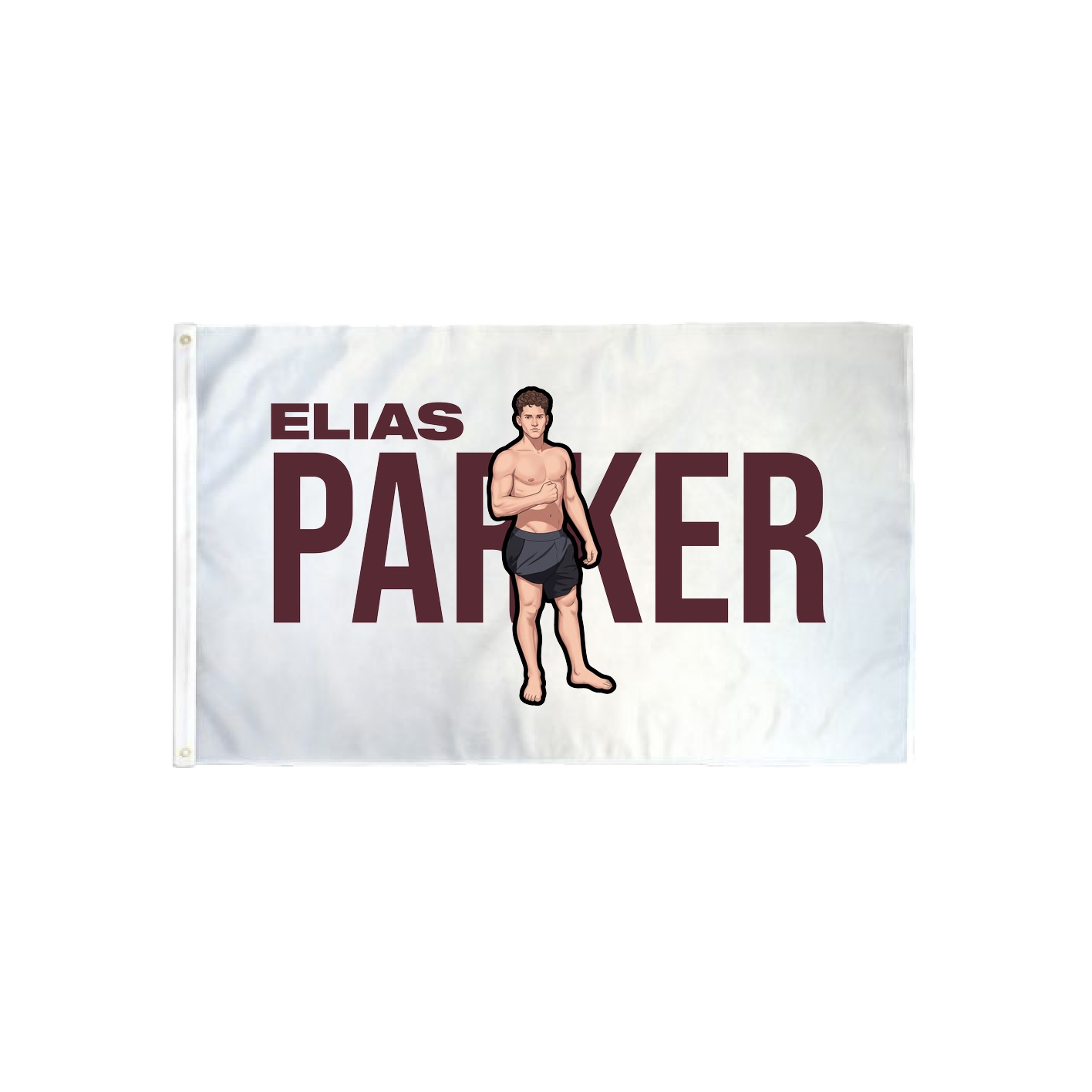 3x5 Flag — Player Name in Classic