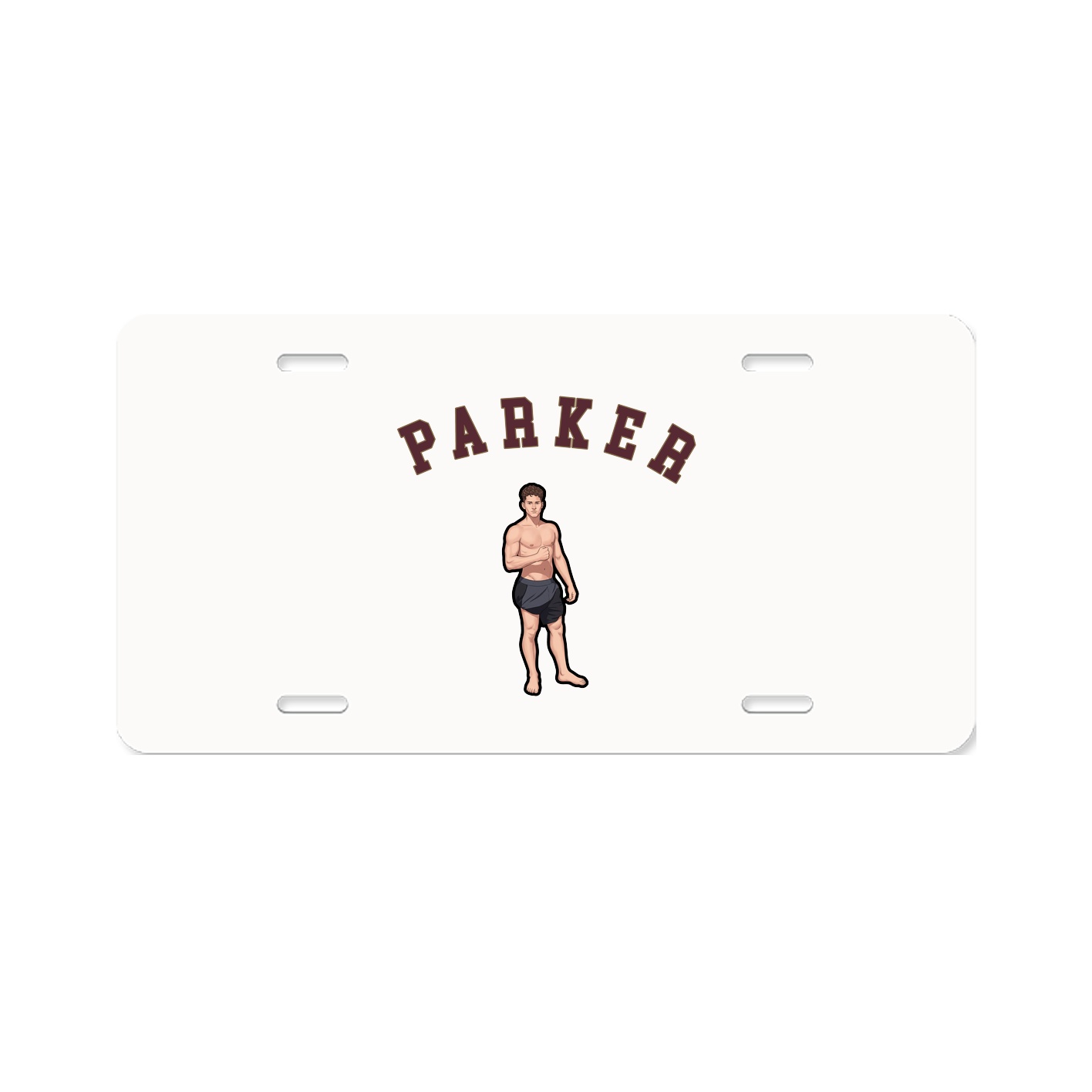License Plate — Shirsey Arch in Classic