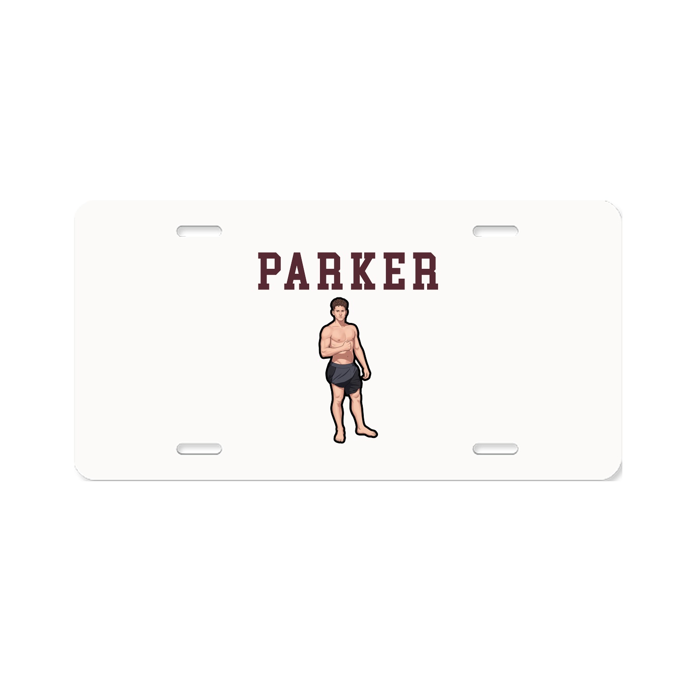 License Plate — Shirsey in Classic