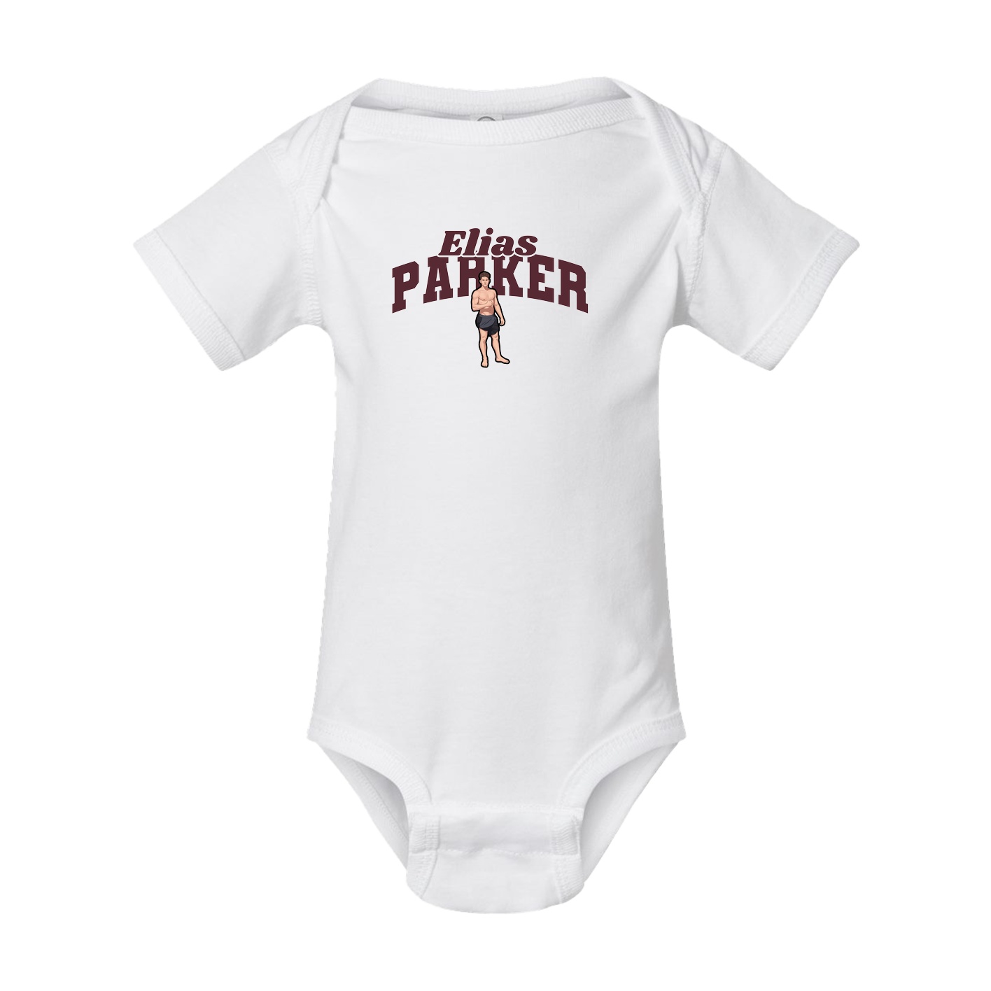 Baby Onesie — Signature Arch in White