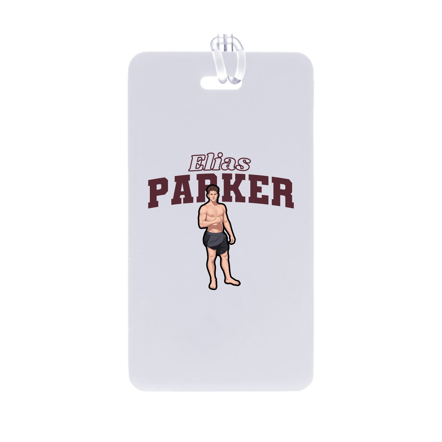 Bag Tag — Name Arch in Classic