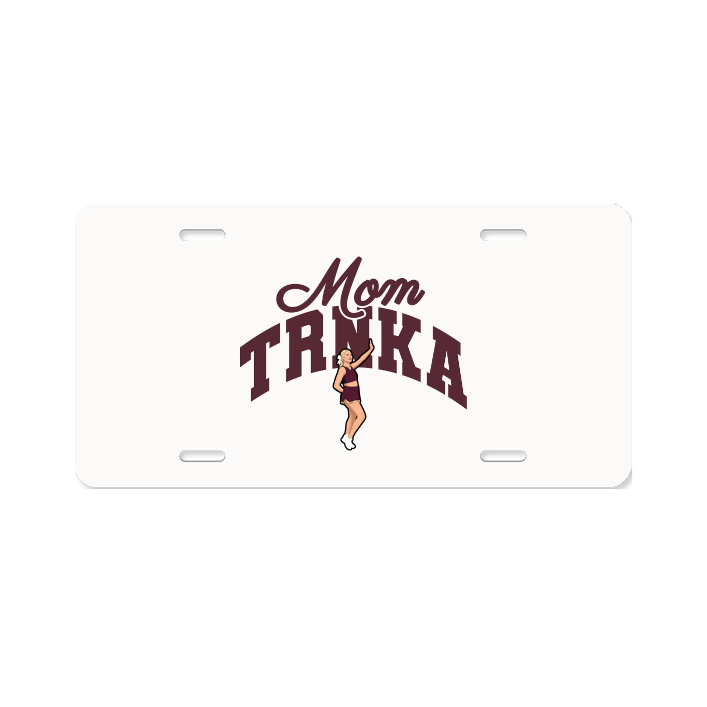 License Plate — Mothers Day Arch in Classic