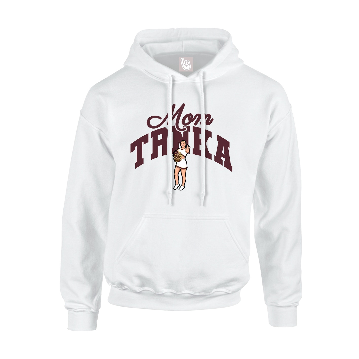 Hoodie — Mothers Day Arch in White