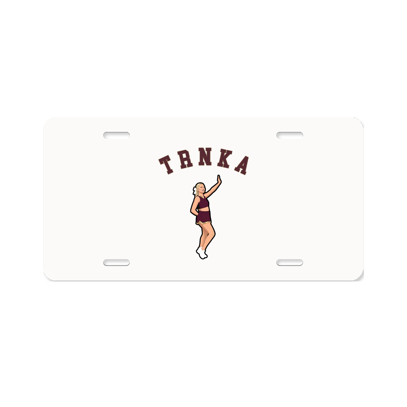 License Plate — Shirsey Arch in Classic
