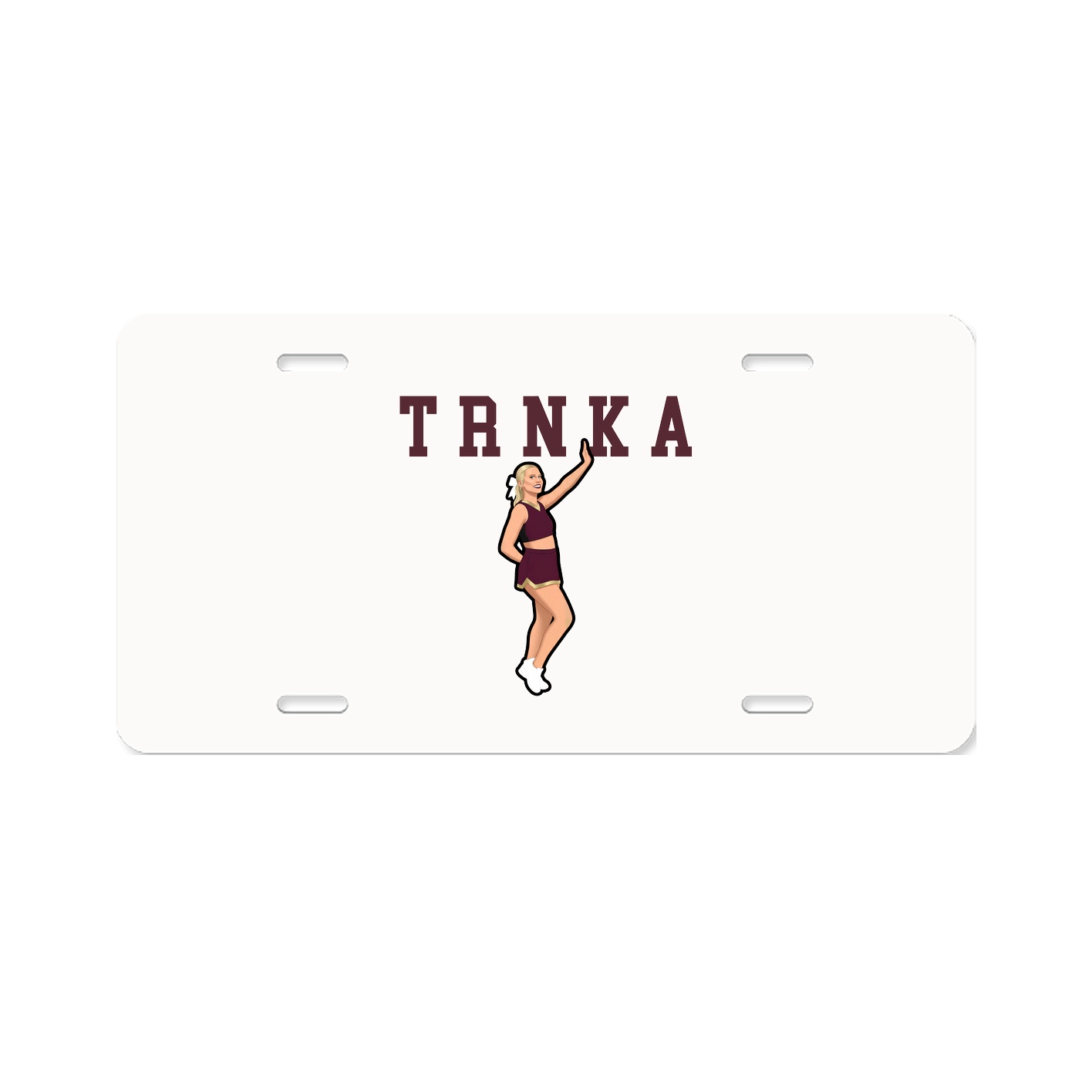 License Plate — Shirsey in Classic