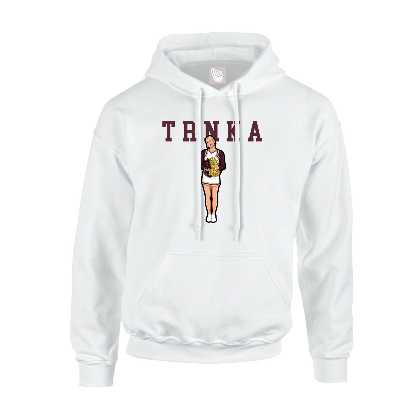 Youth Hoodie — Shirsey in White
