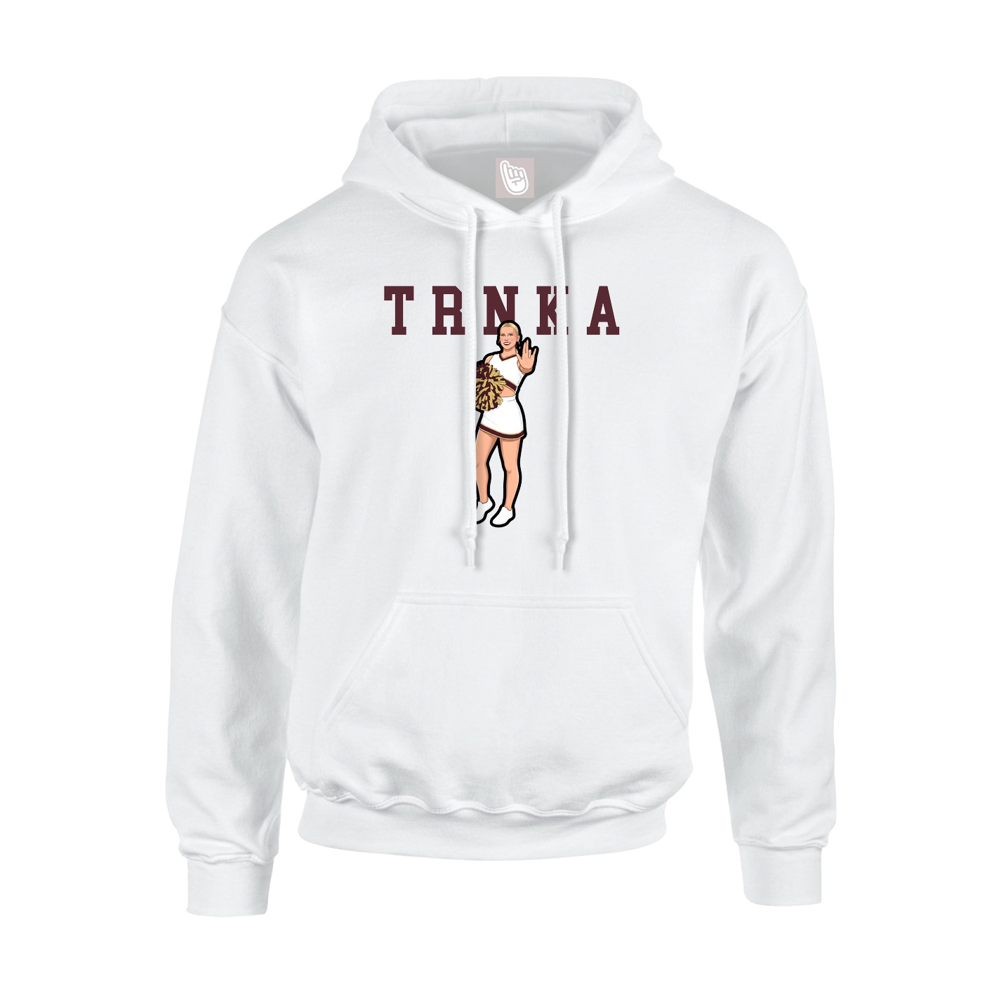 Youth Hoodie — Shirsey in White