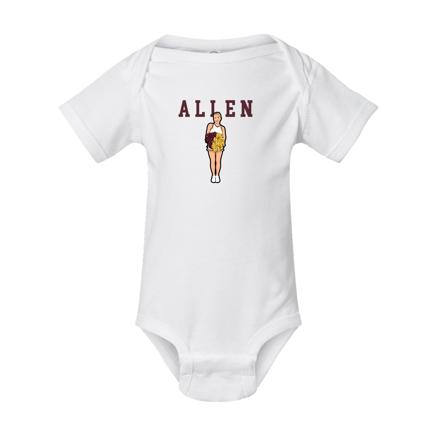 Baby Onesie — Shirsey in White