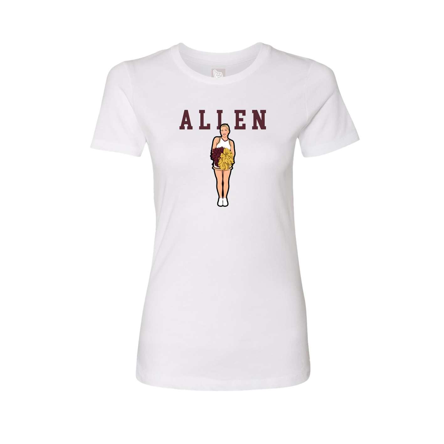Fitted Women's Tee — Shirsey in White
