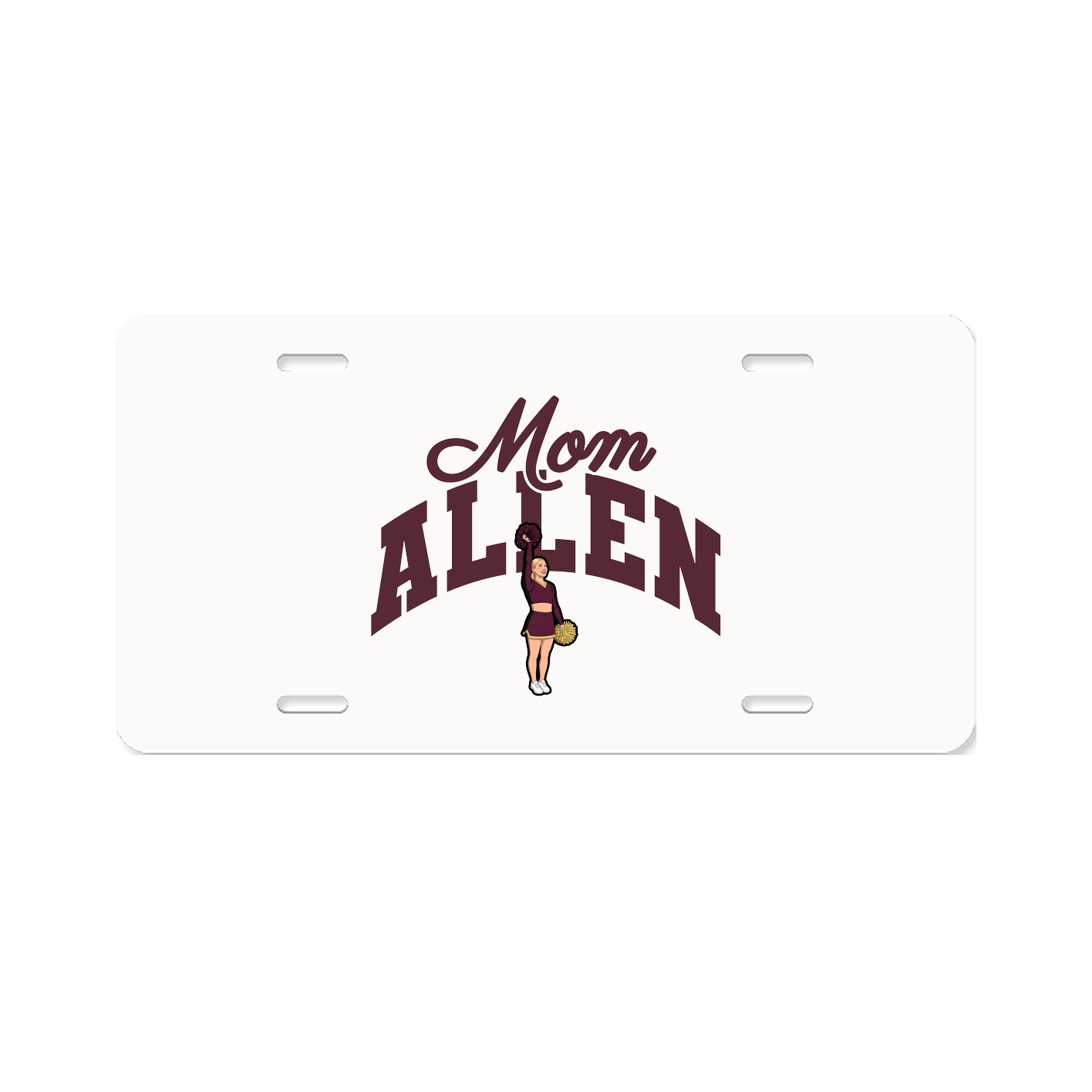 License Plate — Mothers Day Arch in Classic
