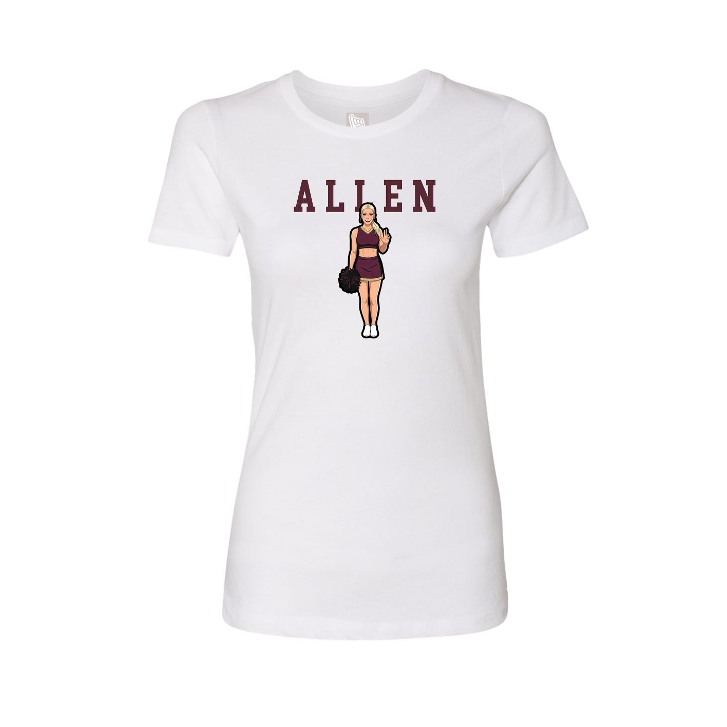 Fitted Women's Tee — Shirsey in White