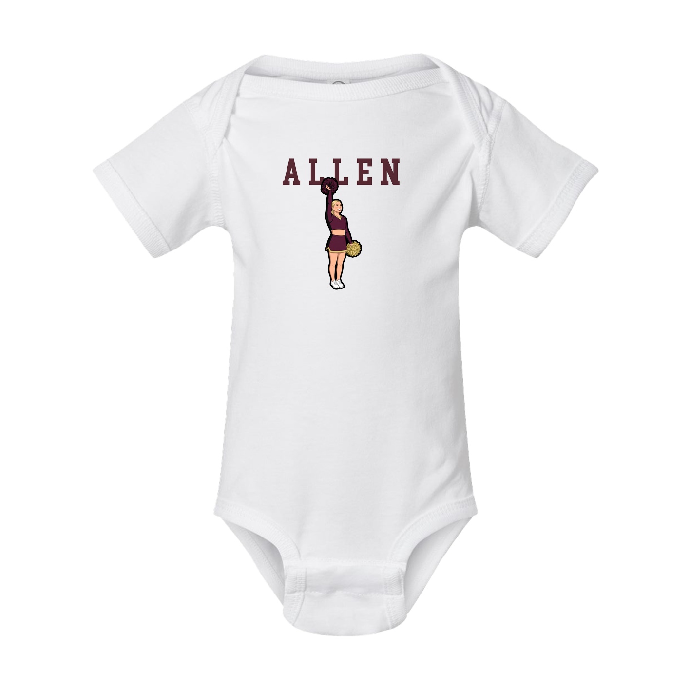 Baby Onesie — Shirsey in White