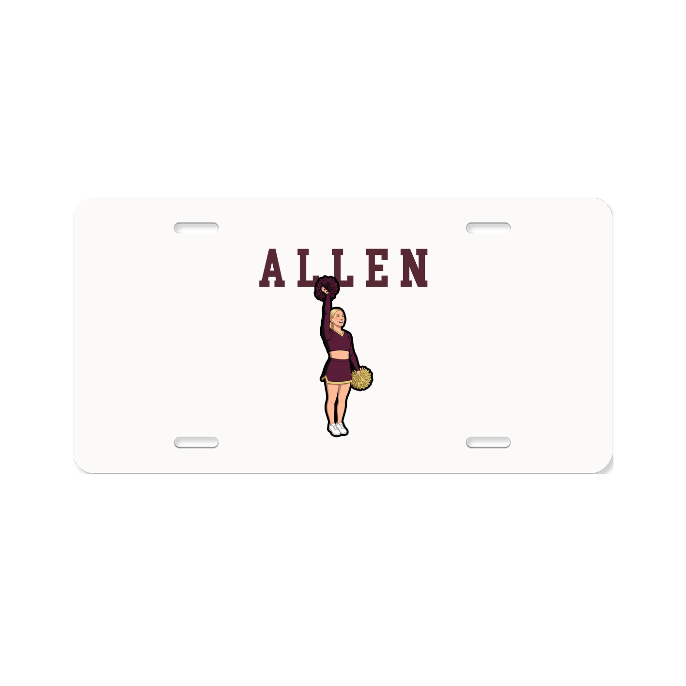 License Plate — Shirsey in Classic