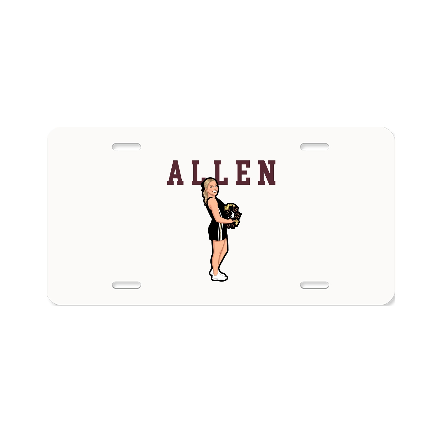 License Plate — Shirsey in Classic