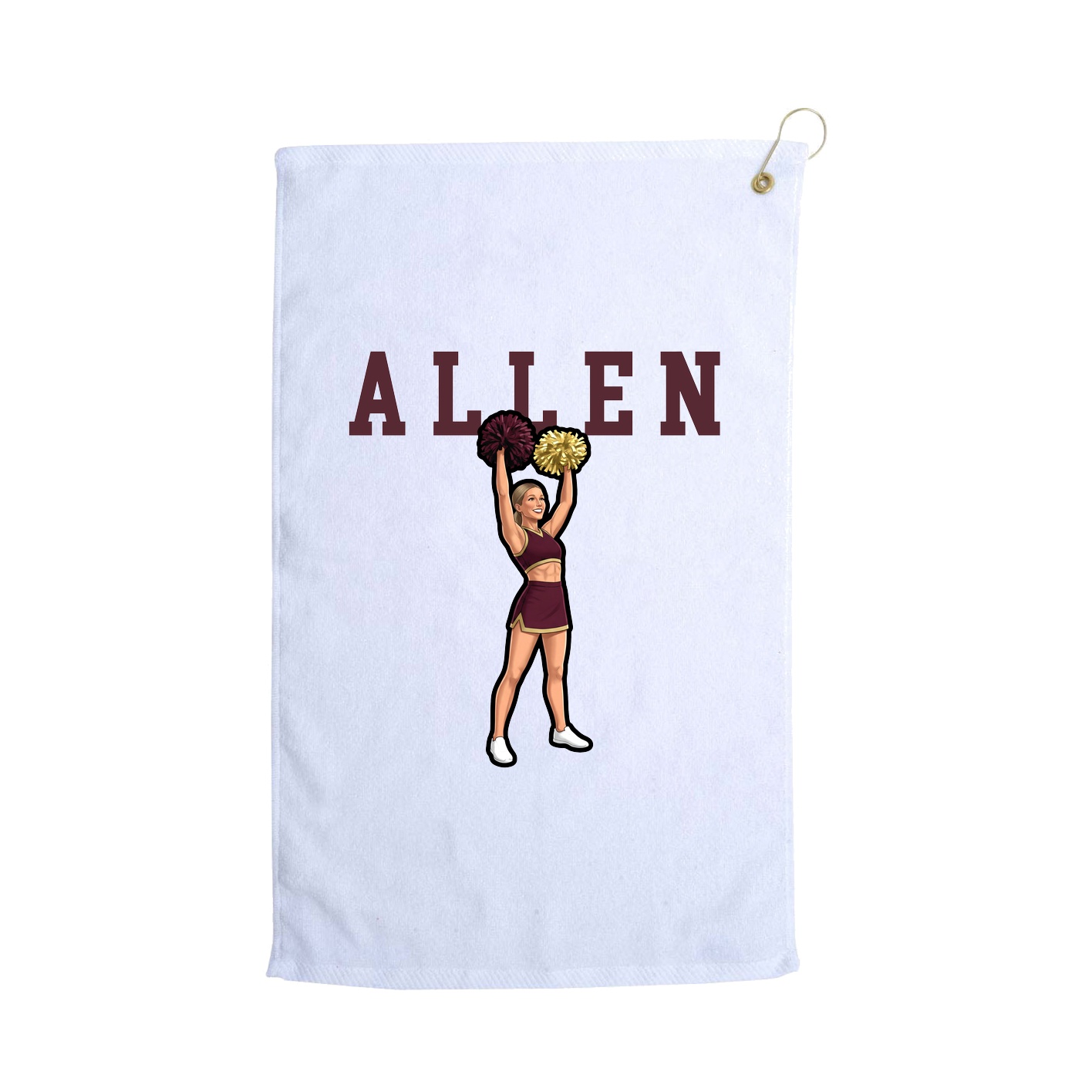 Golf Towel — Shirsey in White