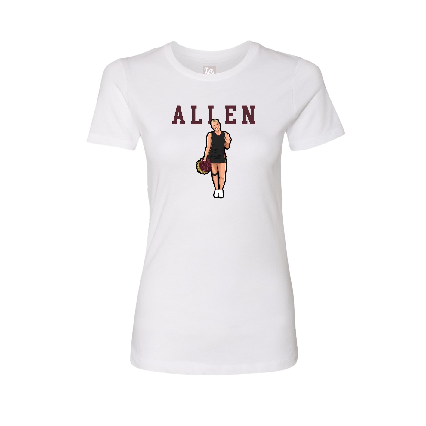 Fitted Women's Tee — Shirsey in White