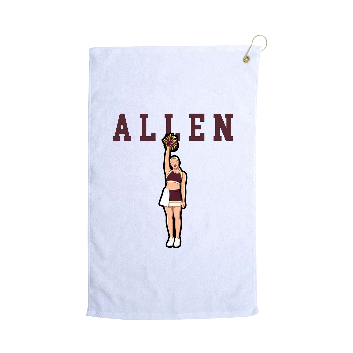 Golf Towel — Shirsey in White