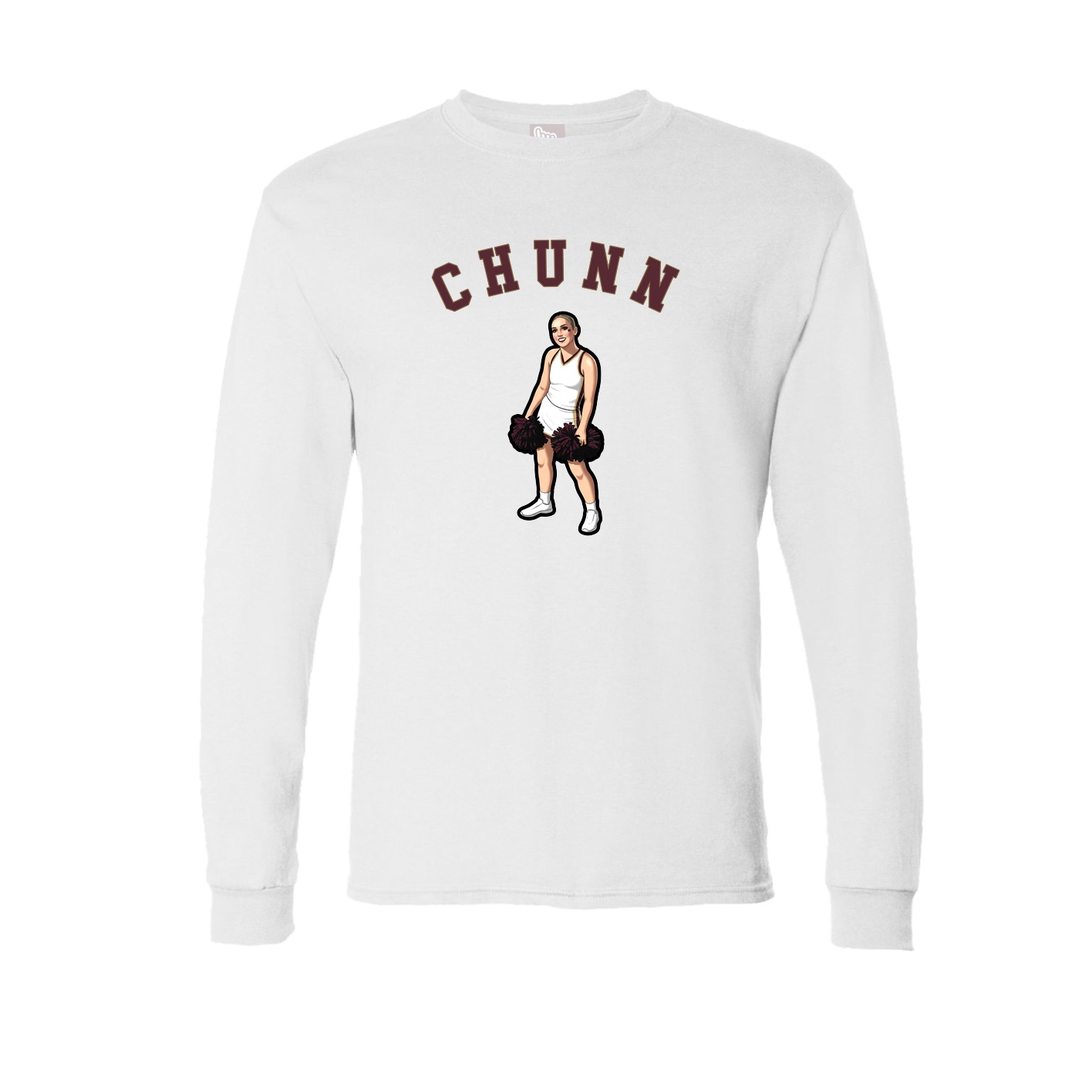Long Sleeve Tee — Shirsey Arch in White