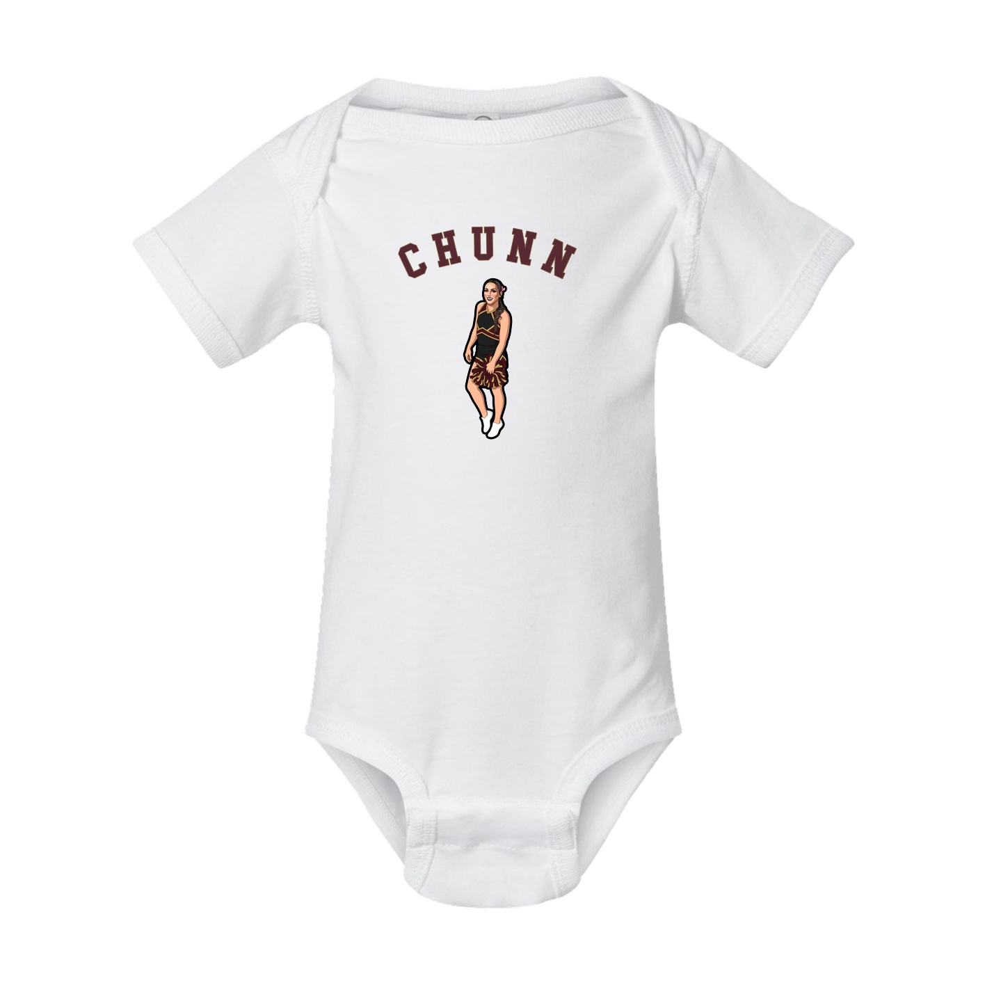 Baby Onesie — Shirsey Arch in White