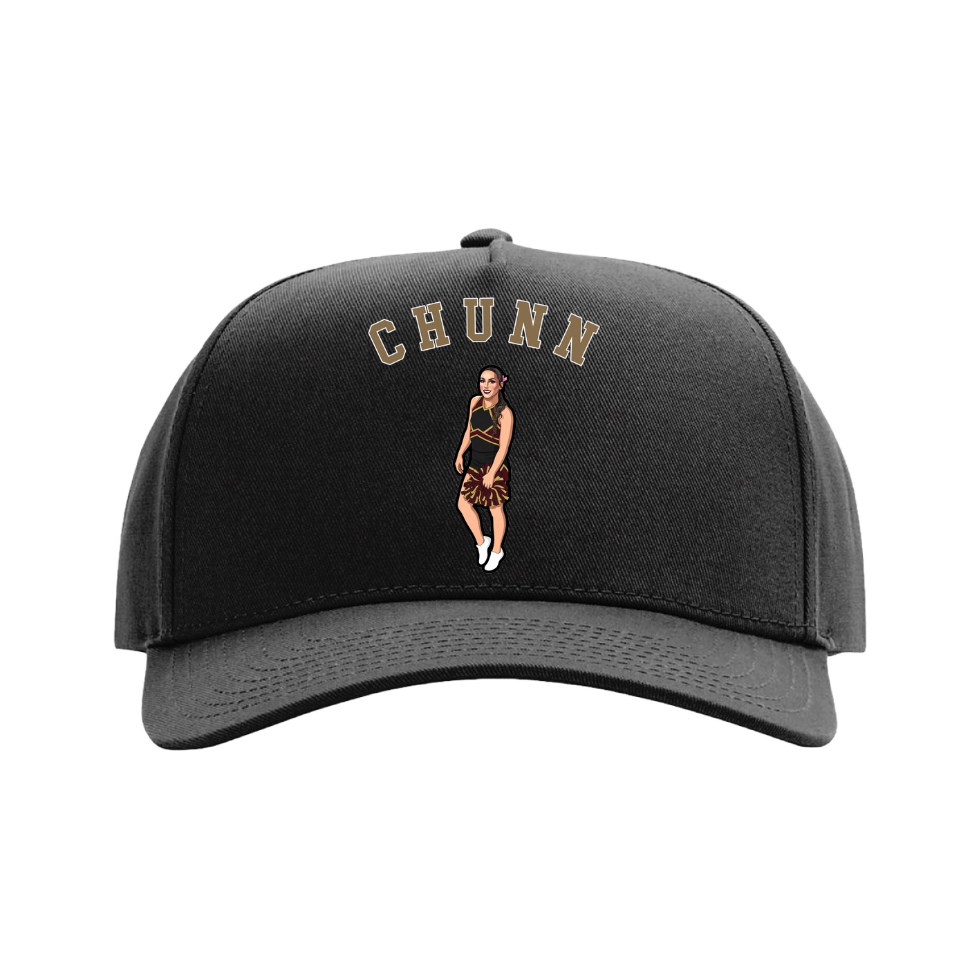 Full Fabric Five-Panel Champ Cap