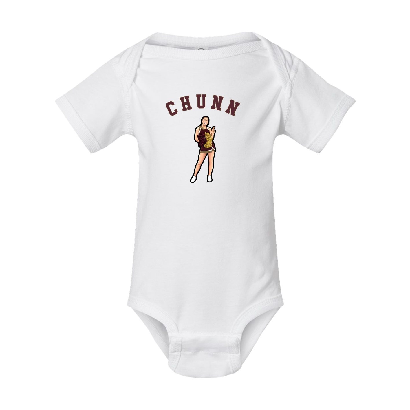Baby Onesie — Shirsey Arch in White