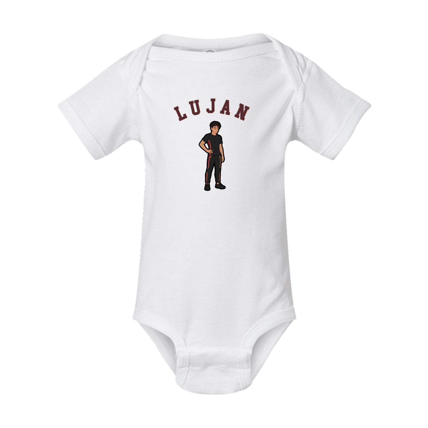 Baby Onesie — Shirsey Arch in White