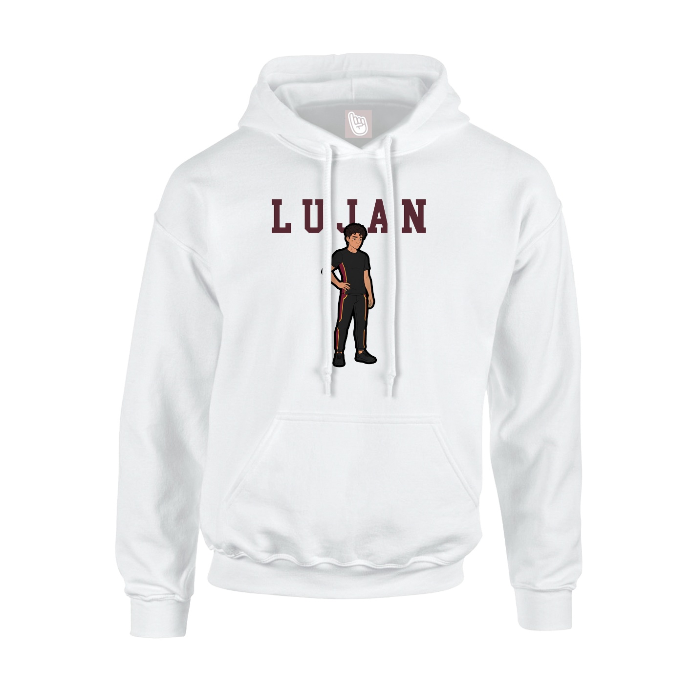 Youth Hoodie — Shirsey in White