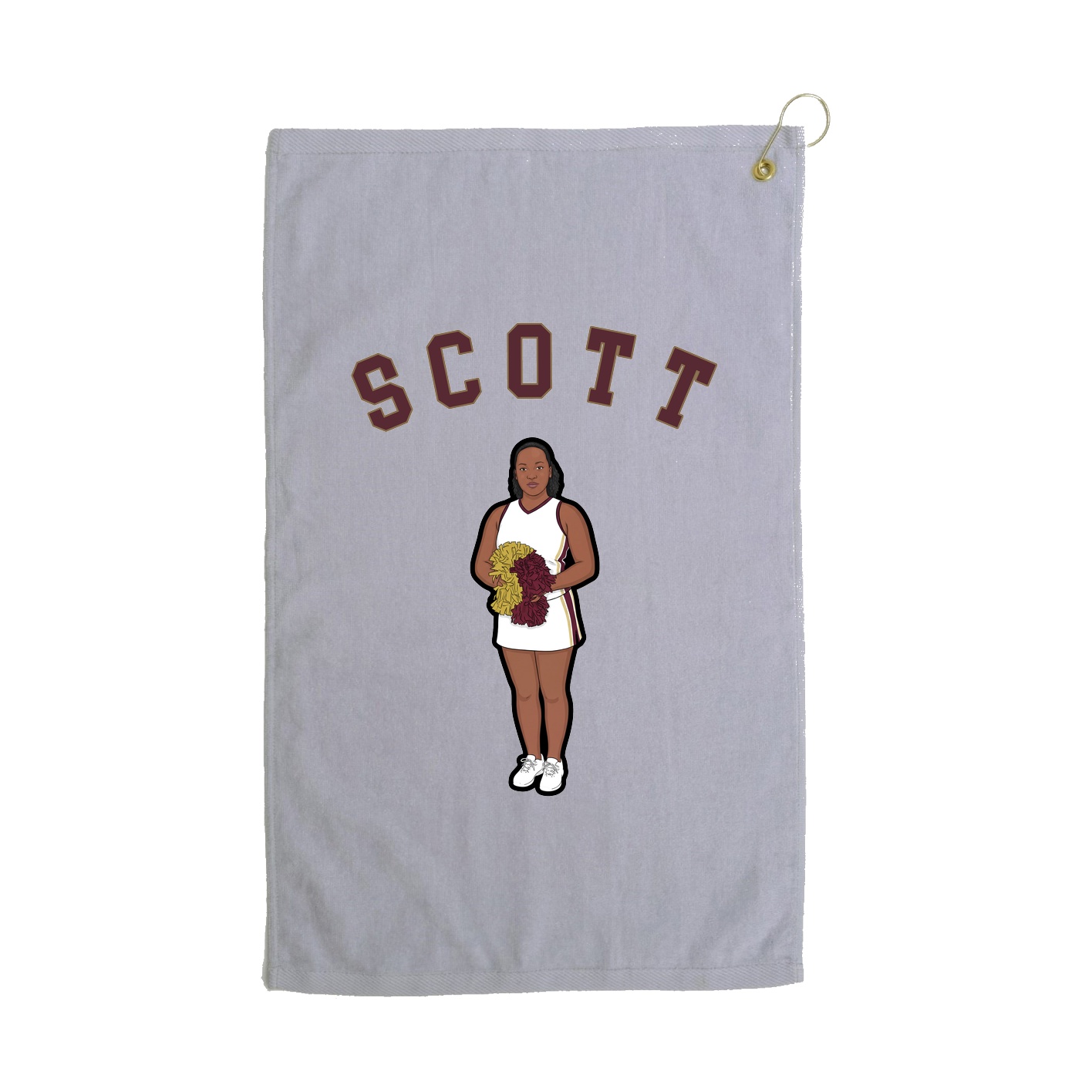 Golf Towel — Shirsey Arch in Grey