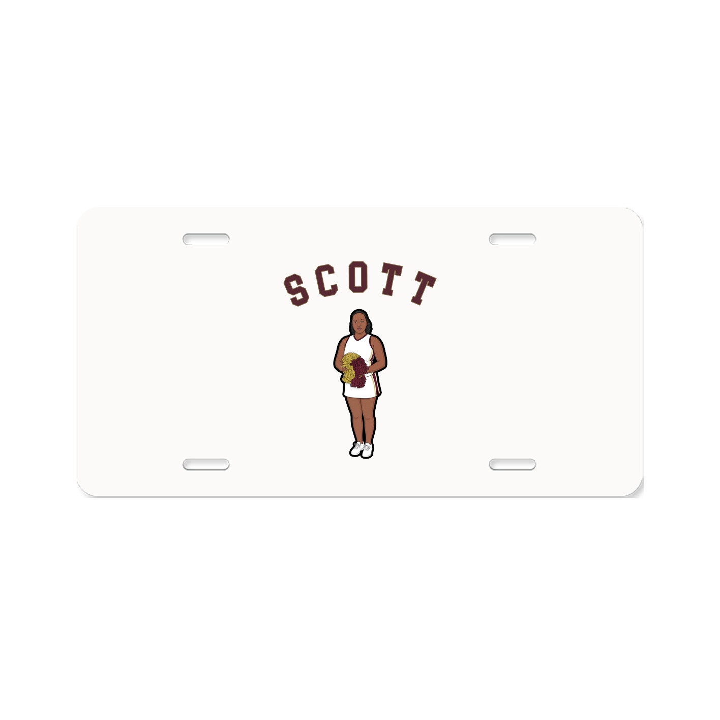 License Plate — Shirsey Arch in Classic