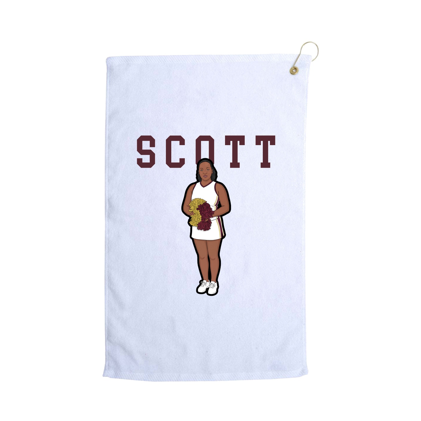 Golf Towel — Shirsey in White