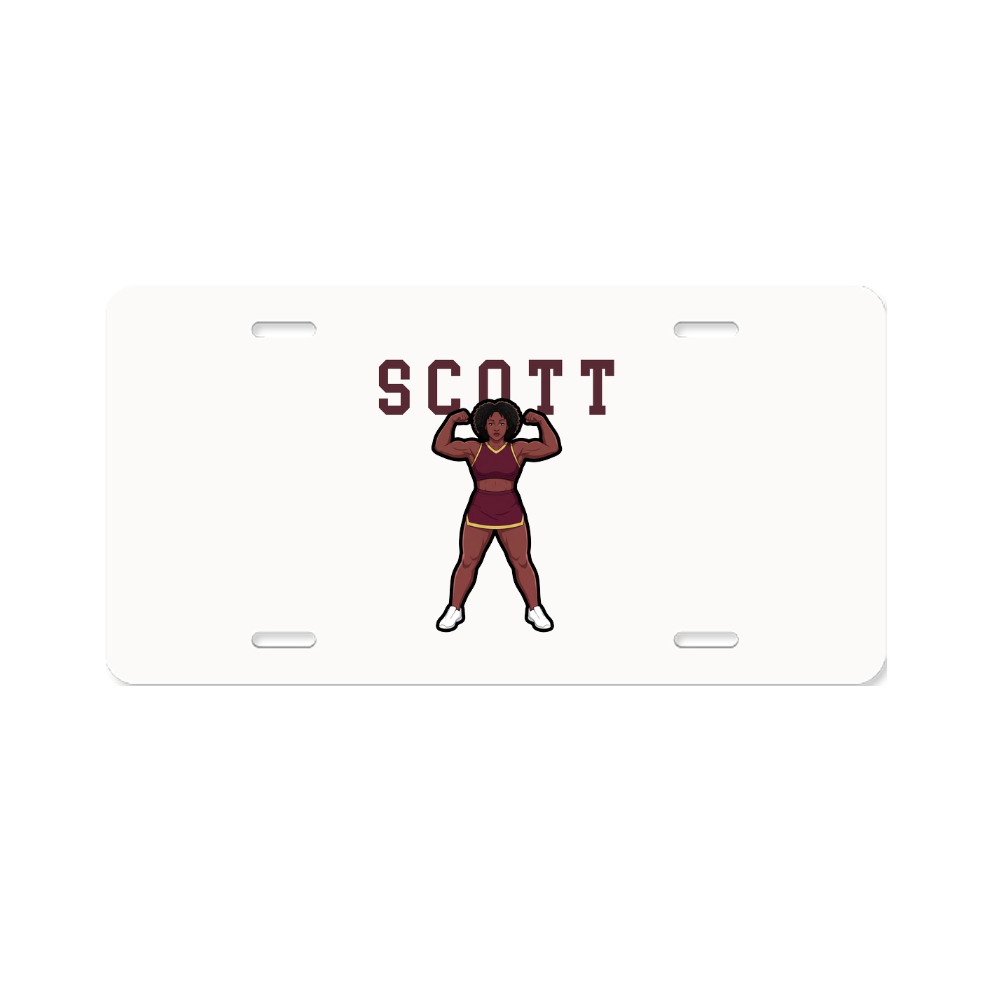 License Plate — Shirsey in Classic
