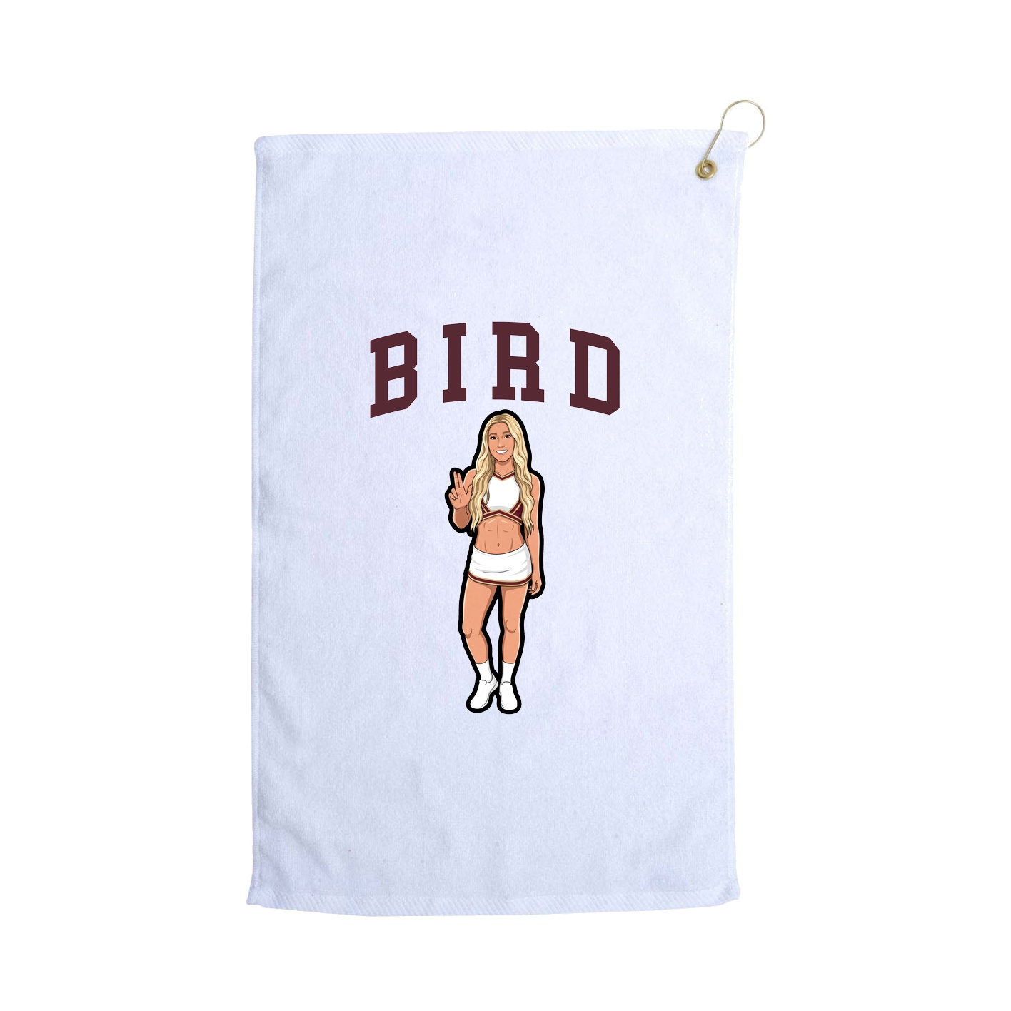 Golf Towel — Shirsey in White