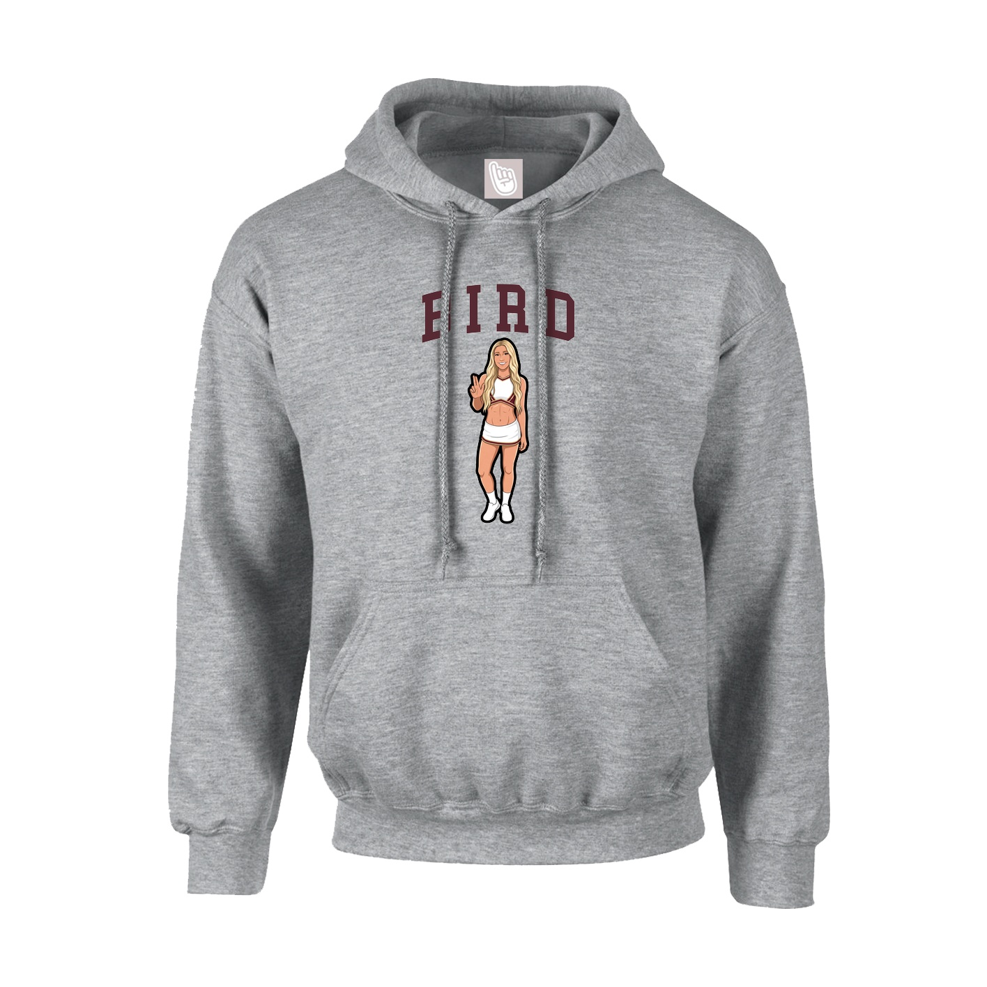 Youth Hoodie — Shirsey in Grey